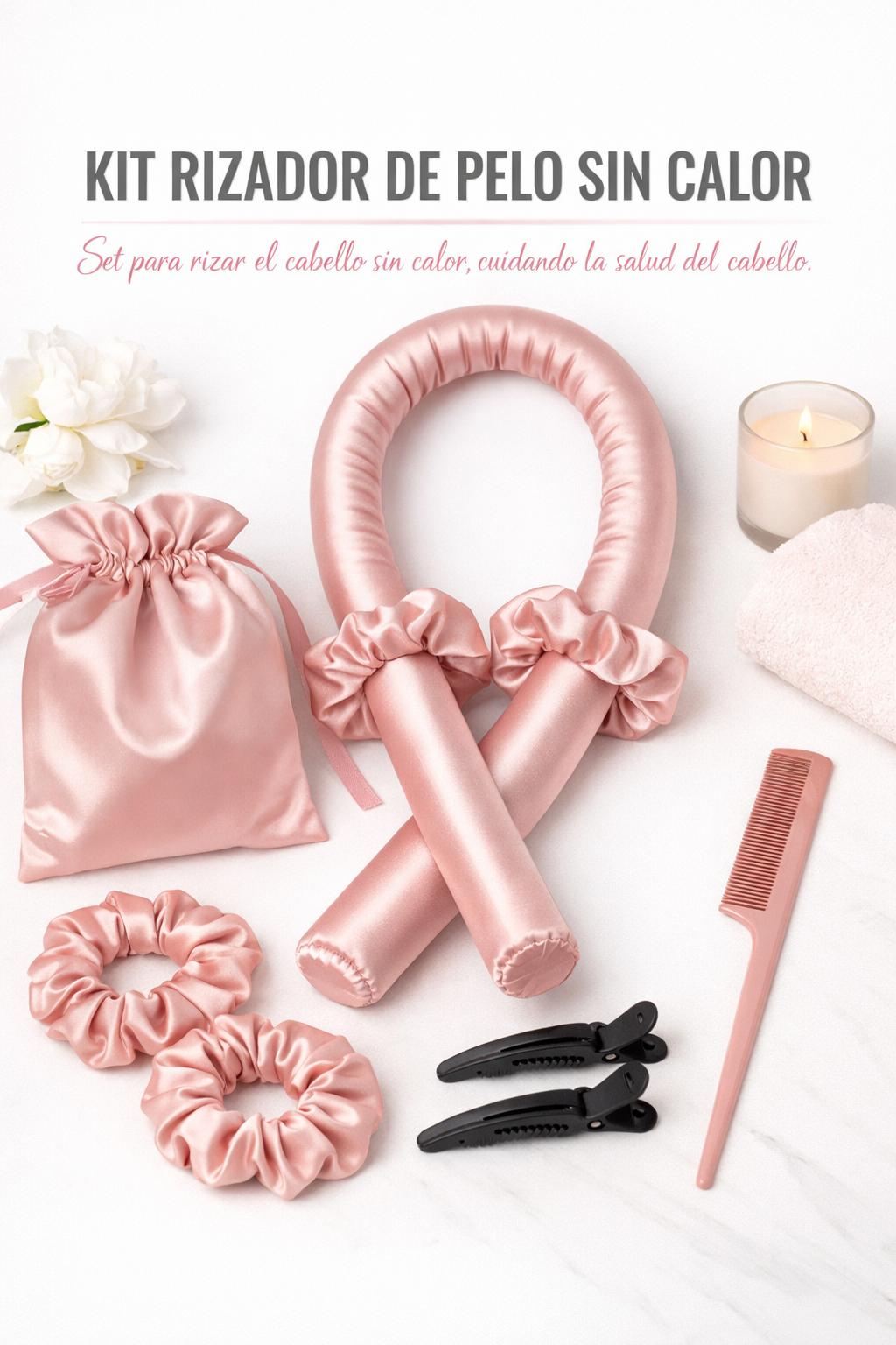 Kit Rizador de Pelo Sin Calor